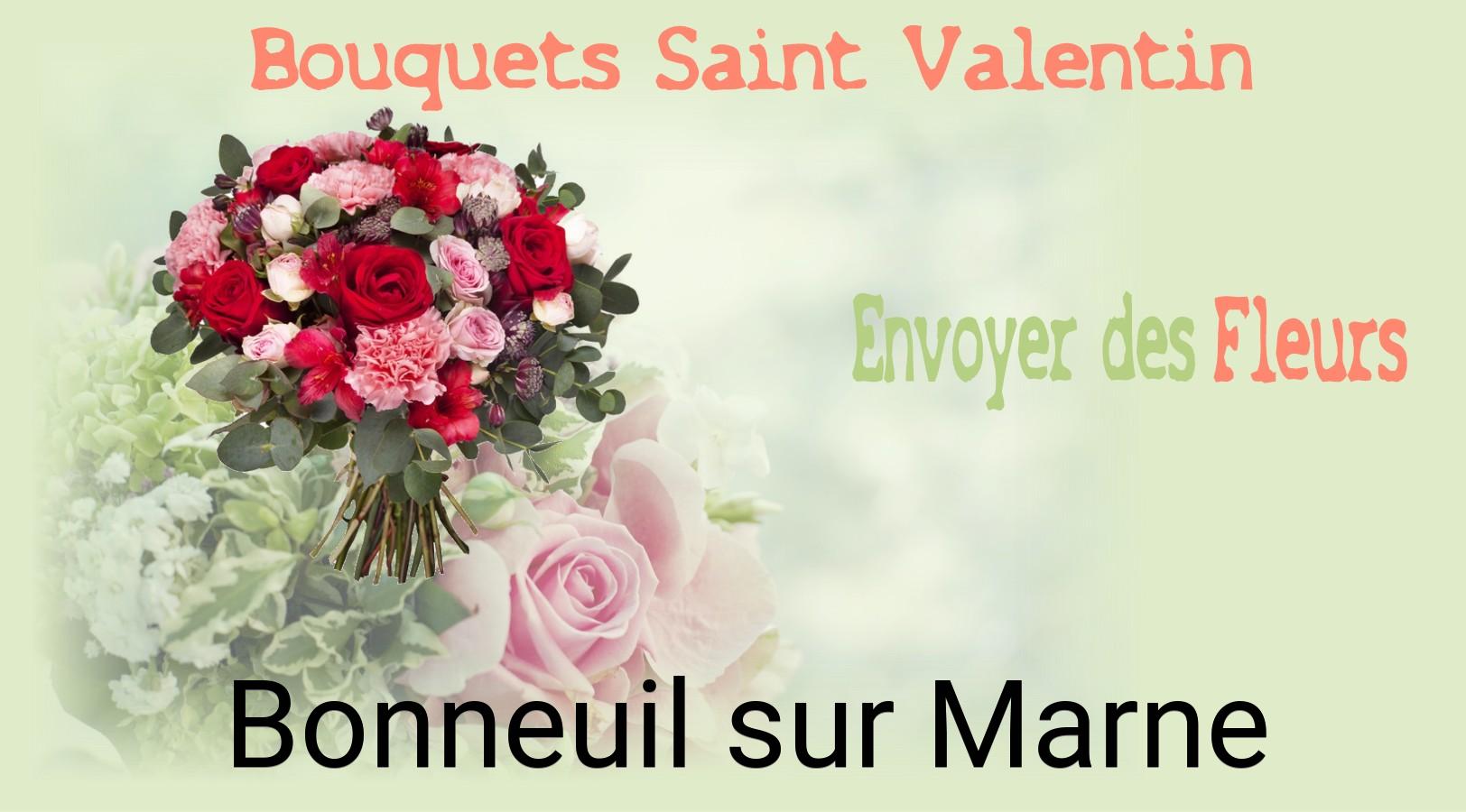 Roses de Saint-Valentin livrées à Bonneuil-sur-Marne